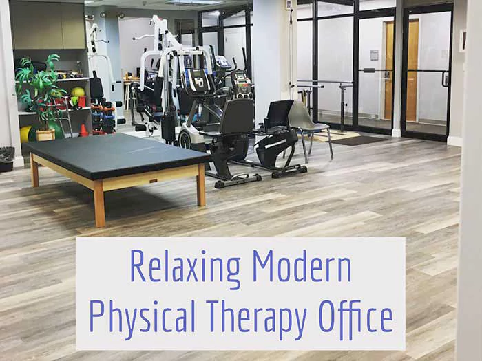 Relaxing Modern Physical Therapy Office